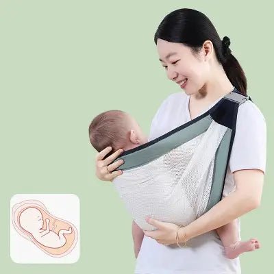 Porte Bébé - BabyCarrier™ - Vert avocat - Bebebaladeur