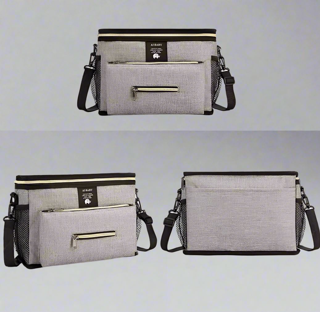 Sac à Langer - BabyTravel™ - Gris - Bebebaladeur